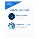 Cerave Moisturizing Lotion with key ingredients visible