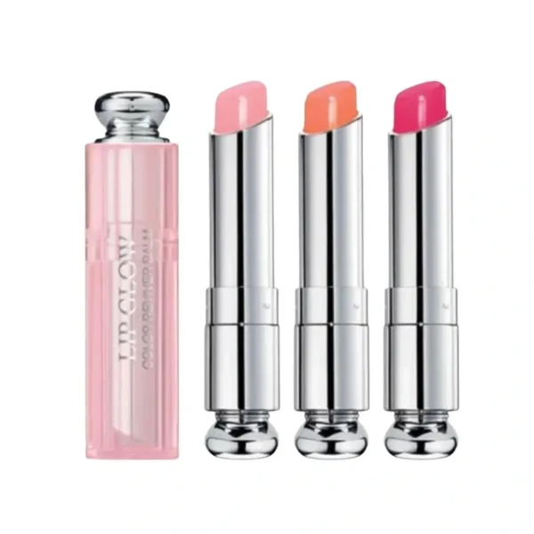 Dior Addict Lip Glow Backstage Pros Color Reviver Trio – (001 Pink, 004 Coral, 012 Rosewood)