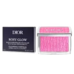 DIOR BACKSTAGE ROSY GLOW blush powder in shade 001 Pink, featuring a soft pink hue for a natural, radiant finish.