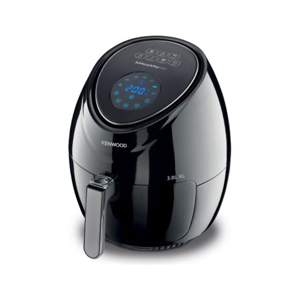 Kenwood Digital Air Fryer HFP31.000BK, 4L XL Capacity, 1500W HealthyFRY with Rapid Hot Air Circulation for Frying, Grilling, Roasting, Baking & Toasting – Black