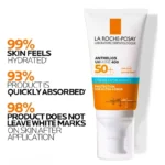 La Roche-Posay Anthelios UVMune 400, 50ml anti-aging sunscreen, provides high SPF50+ protection while moisturizing the skin.