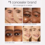 Step-by-step skincare routine featuring Tarte Shape Tape Contour Concealer 16N Fair Light Neutral for a bright, smooth, and flawless finish.