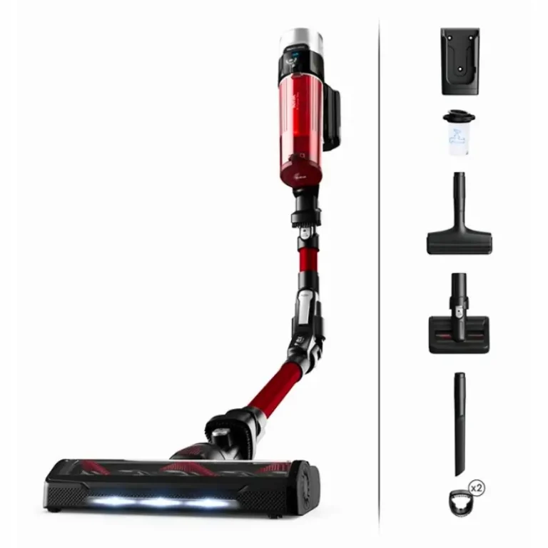Tefal Cordless Vacuum Cleaner X-Force Flex 9.60 | Lightweight Stick Vacuum with Flex Tube, Smart Power Adjustment, Pet Hair Turbo Brush & 45 Min Battery – TY2079HO