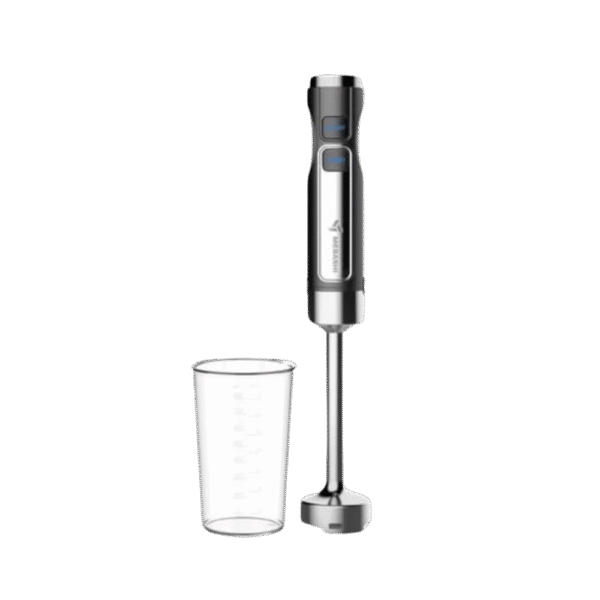 Mebashi Japan Hand Blender ME-HB3004, LED Light, Powerful Stick Blender for Soups, Sauces & Smoothies – Compact & Easy to Use