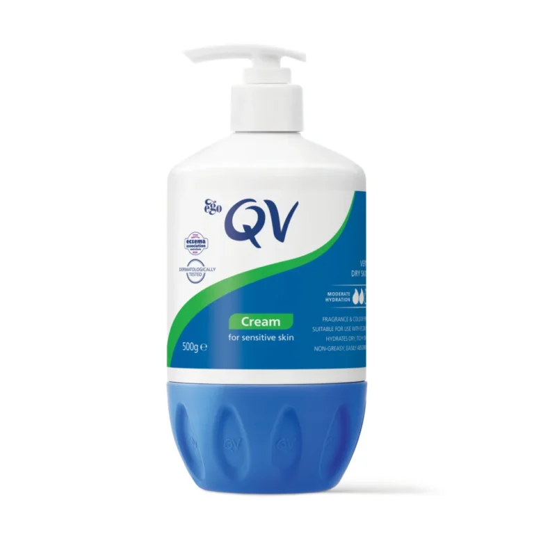 QV Moisturising Cream 500g jar for dry and sensitive skin