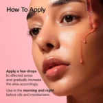 Step-by-step guide on applying liquid eyeliner, featuring Anua 10% Niacinamide + 4% TXA Serum for brightening skin.