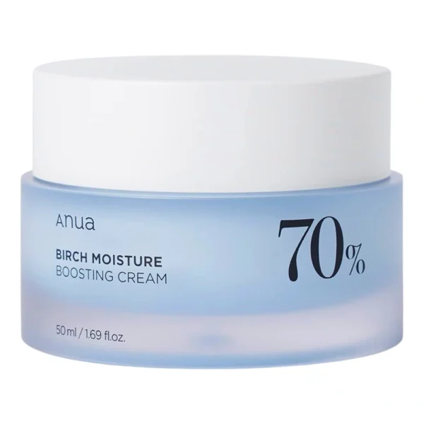 ANUA Birch 70 Moisture Boosting Cream 50ml – Deep Hydration Korean Face Cream with Hyaluronic Acid & Panthenol | Lightweight, Non-Greasy Moisturizer for Radiant, Smooth Skin