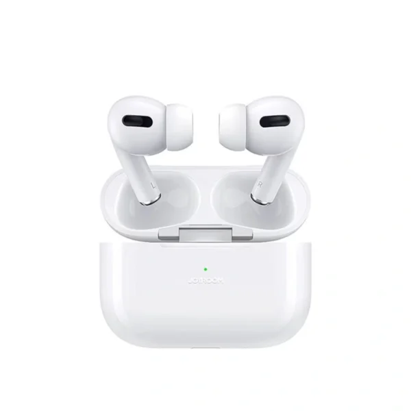 Joyroom JR-T03S Pro Bluetooth 5.2 TWS Earbuds – In-Ear, ENC Noise Reduction, 35-Hour Playtime, Wireless + Wired Charging, Touch Control, Replacement Eartips & Protective Case – White (Standard Version)