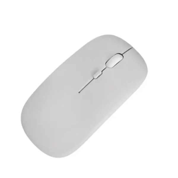 Divipard Mute Wireless Mouse 2.4G & Bluetooth – Silent Rechargeable Optical Mouse for Laptop & Desktop, Mini Ergonomic Design, High Sensitivity for Office & Home Use