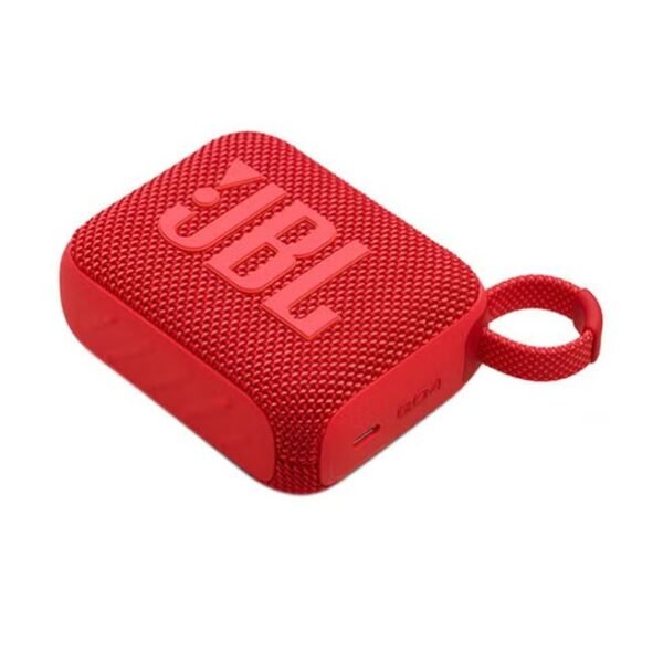 JBL Go4 Portable Waterproof Speaker Red