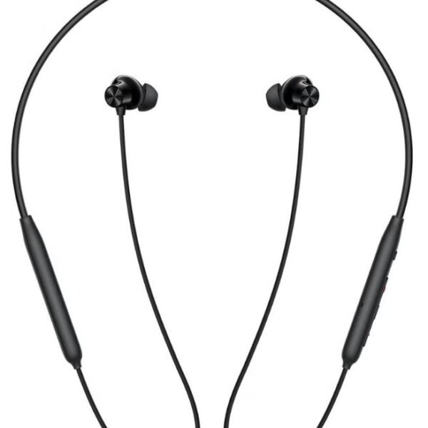 OnePlus Bullets Z2 ANC Neckband with 45dB Hybrid Noise Cancellation IP55 Water Resistant, Upto 28 Hours Playback, Boomin Black