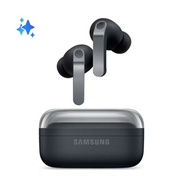 Samsung Galaxy Buds4 Pro, Real Metal Blade, 2-way Speaker & Dual Amp, Enhanced ANC, Adaptive Noise Control, Seamless Connection black