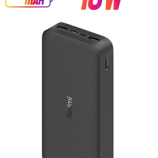 Xiaomi 20000mAh High-Speed Charging Technology Powerbank 18 watt Black