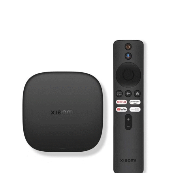 Xiaomi TV Box S 3rd Gen - 4K UHD, Google TV, 32GB Memory, Dolby Vision & Atmos, WiFi 6, HDMI 2.1, Fast Streaming, Compact and Powerful black