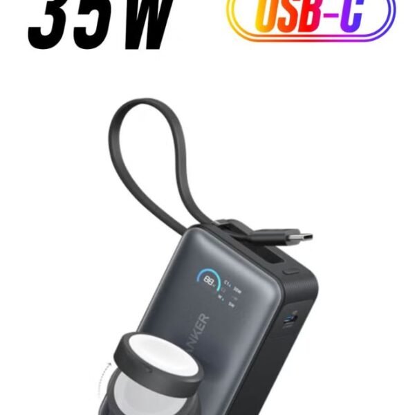 Anker Mago 10000 35W Backup Battery For Apple Watch A1657H11