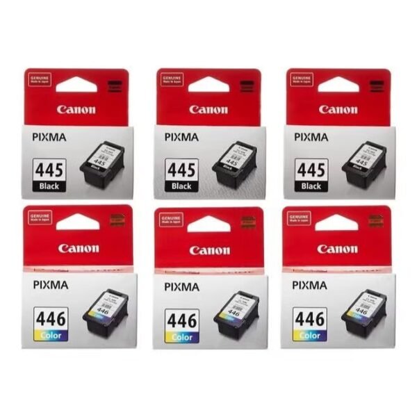 Canon PG-445/CL-446 BK/C/M/Y Ink Cartridge Multipack - 3 Pack Black/Cyan/Magenta/Yellow