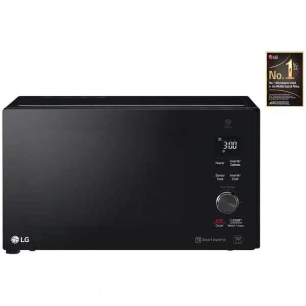 LG NeoChef 42 Liter Microwave Grill Oven, 1200W, Smart Inverter, LED Digital Display, Black (MH8265DIS)