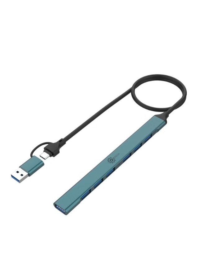 60W USB-C to USB-C Cable 1m Braided White