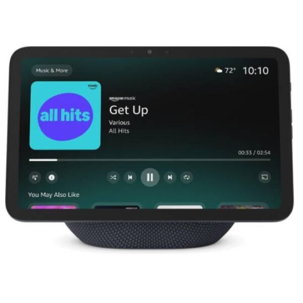 Amazon Echo Show 8 4th Gen – 8.7" HD Smart Display with Alexa+, Spatial Audio, 13MP Auto-Framing Camera & Smart Home Hub, Graphite