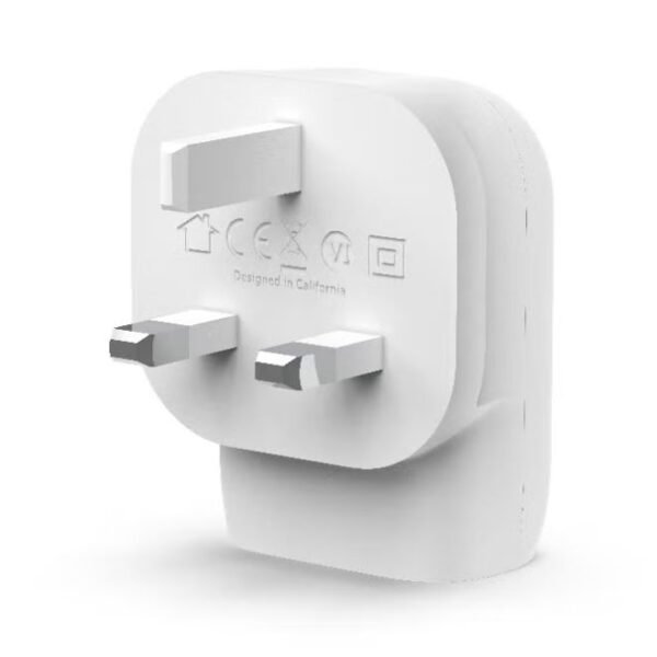 Belkin 30W USB-C Wall Charger – PPS & PD 3.0 Fast Charging Adapter, USB-IF Certified, White