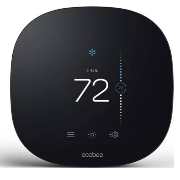Ecobee3 Lite Smart Thermostat – Programmable Wi-Fi Thermostat with Siri, Alexa & Google Assistant, Black