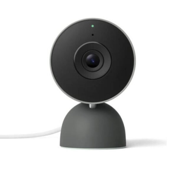 Google Nest Cam Indoor Wired 3rd Gen – 2K Security Camera with Gemini, 152° View, 6× Digital Zoom, Night Vision & 2-Way Audio, Hazel