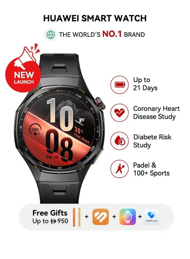 Huawei Watch GT 7 Pro 46mm Black Titanium Alloy Smartwatch