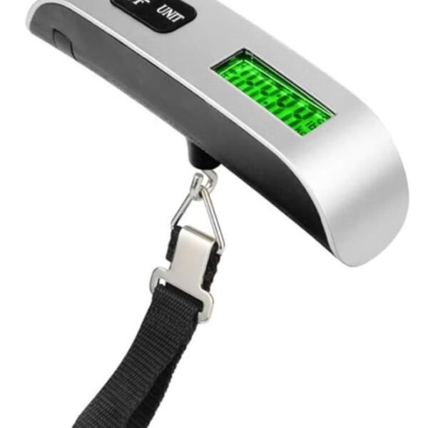 OMAKSS Digital Luggage Scale – 50kg/110lb Portable Hanging Baggage Scale with LCD Display for Travel