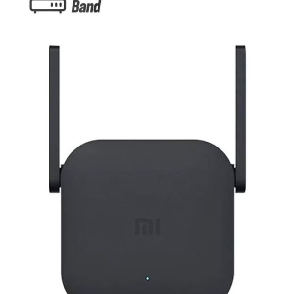 Xiaomi Mi Wi-Fi Range Extender Pro – 300Mbps Wireless Wi-Fi Repeater with 2 External Antennas, Up to 16 Devices, Plug & Play, Black