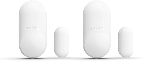 ecobee SmartSensor for Doors and Windows (2-Pack) – Wireless Smart Security Contact & Motion Sensors with Mobile Alerts