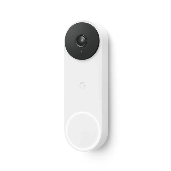 Google Nest Doorbell Wired Pro Edition Snow GA03730-US – 2nd Gen HD WiFi Video Doorbell with Night Vision, Smart Motion Alerts & 2-Way Audio