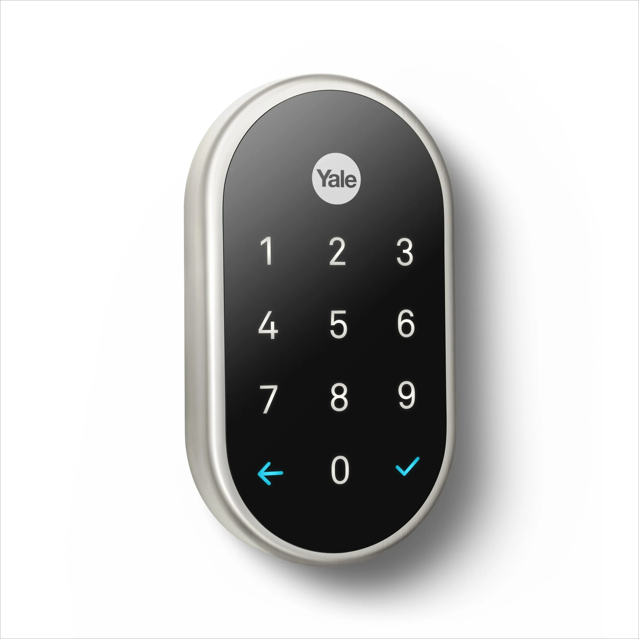 Google Nest × Yale Smart Lock with Nest Connect RB-YRD540-WV-619 – Satin Nickel Keyless WiFi Door Lock with Touchscreen Keypad & Remote Access - Image 3
