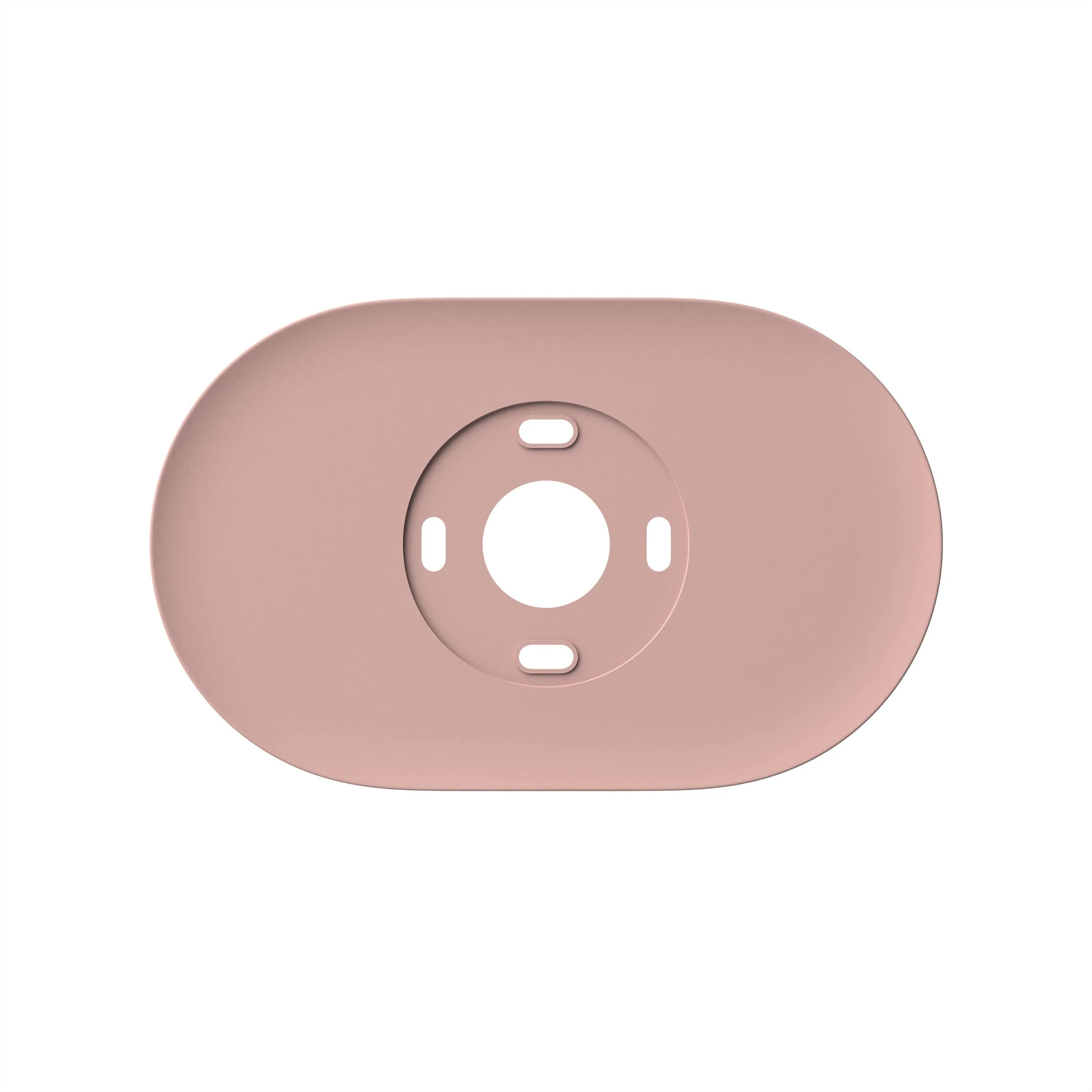 Google Nest Thermostat Trim Kit GA02085-US Sand Shell Beige Oval Wall Mount Plate