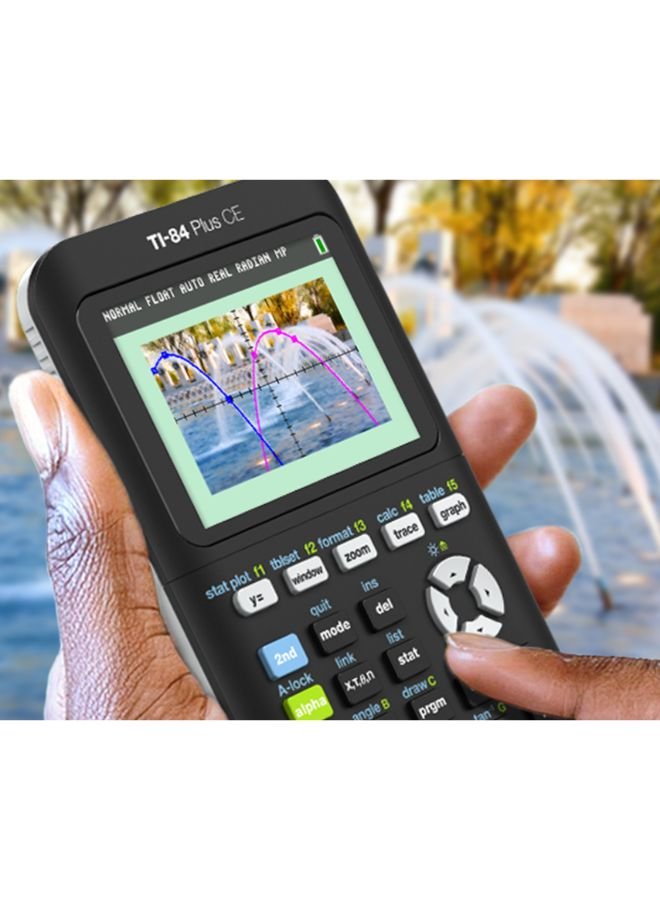 Texas Instruments TI-84 Plus CE Graphing Calculator – Color Display, Rechargeable Battery, USB Included – Black - Image 3