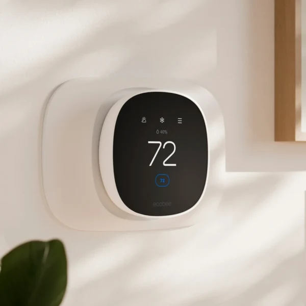ecobee Smart Thermostat Essential Trim Kit EB-STATE7TPR-01 White Wall Mount Cover Plate