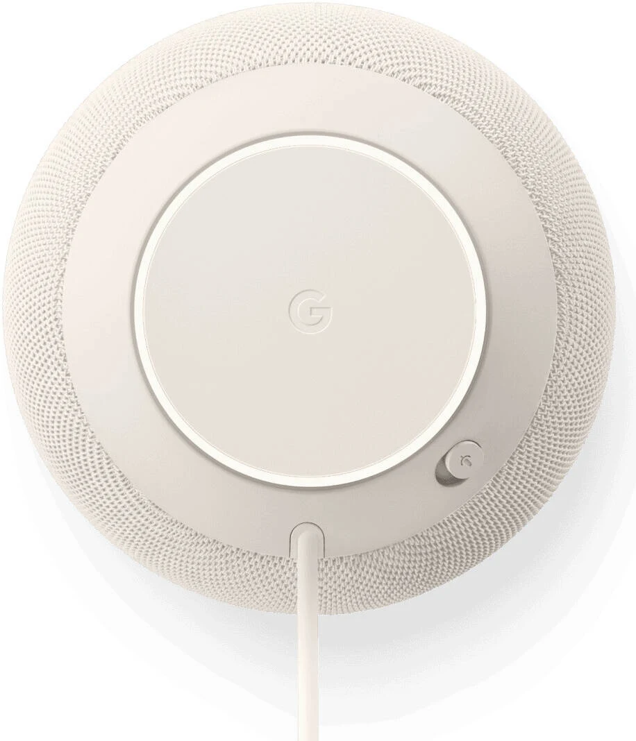 Google Home Smart Speaker GA09978-US – Porcelain, Gemini AI Voice Assistant, 360° Sound, WiFi 6, Bluetooth 5.4 & Matter Smart Home Hub - Image 2