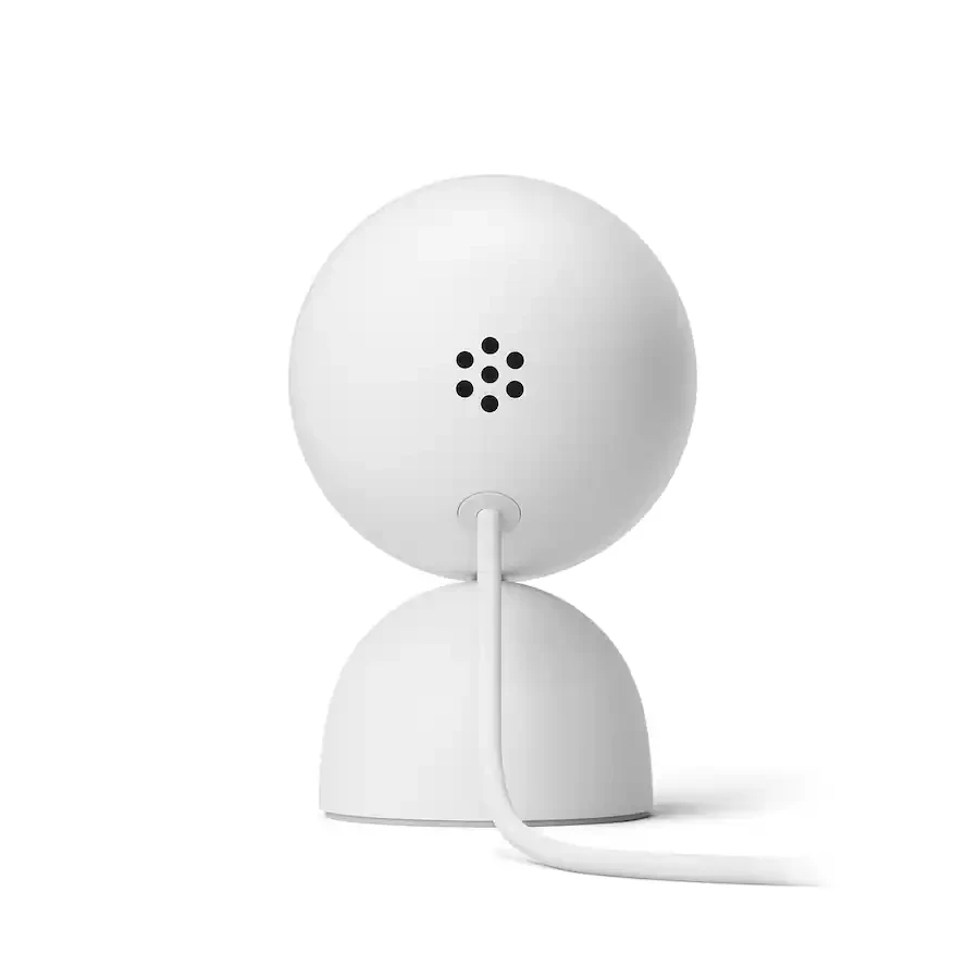 Google Nest Cam Indoor Wired 3rd Gen GA09973-US – Snow 2K HDR WiFi Security Camera with Gemini AI, Night Vision & 2-Way Audio - Image 3