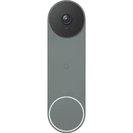 Google Nest Doorbell Battery GA02075-US – Ivy Wireless HD WiFi Video Doorbell with Night Vision, Smart Package Detection & 2-Way Audio