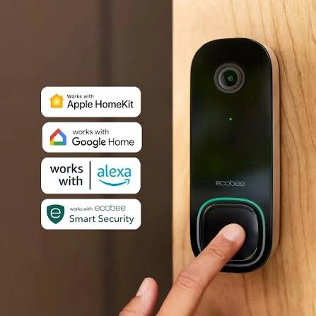 ecobee Smart Video Doorbell Camera Wired EB-CAMSDB-01 – 1080p HD WiFi Security Doorbell with 2-Way Audio, Night Vision & Motion Detection - Image 4