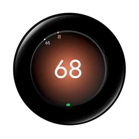 Google Nest Learning Thermostat 4th Gen GA05557-US – Polished Obsidian Smart WiFi Thermostat with 2 Temperature Sensors (2nd Gen) - Image 2