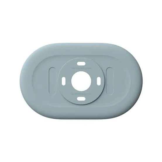 Google Nest Thermostat Trim Kit GA02087-US – Fog (Deep Fog) Blue-Grey Wall Cover Plate with Steel Mount - Image 2