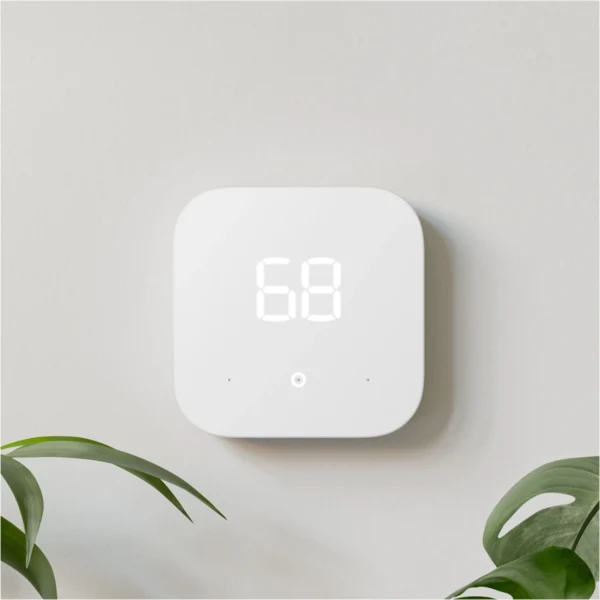 Amazon Smart Thermostat 1st Gen S6ED3R – Smart WiFi Programmable Thermostat with Alexa Voice Control & Energy Saving